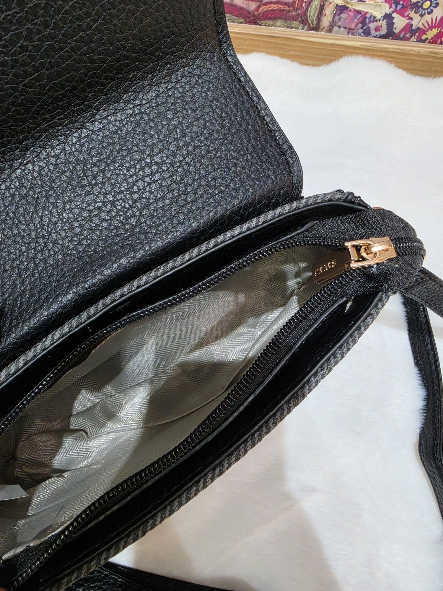 Nuevo Ingreso Morral de Cuero Pu con Tira Larga Desmontable- Regulable - Imagen 9