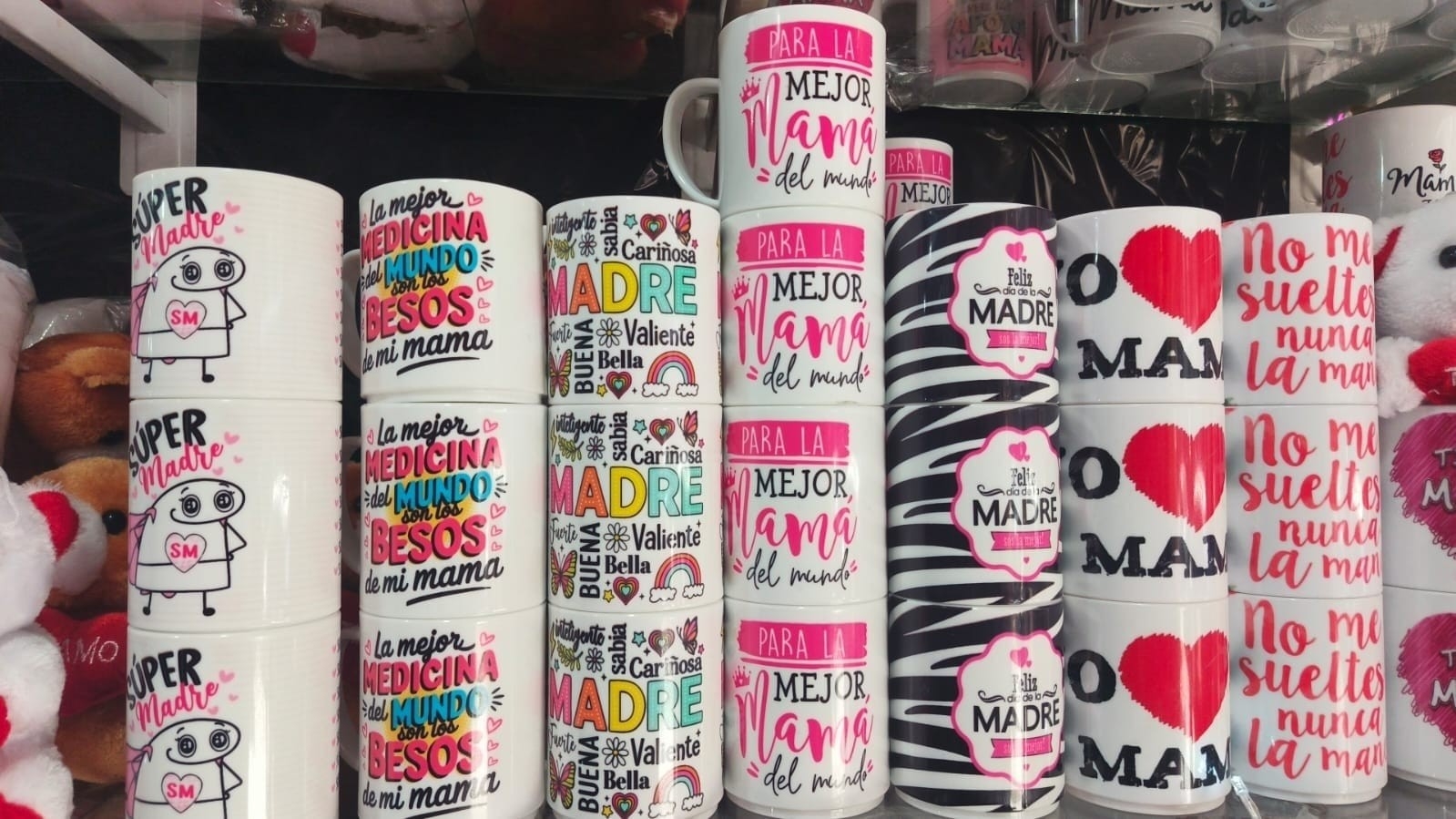 Tazas Dia de la Madre de Polimero - Imagen 2
