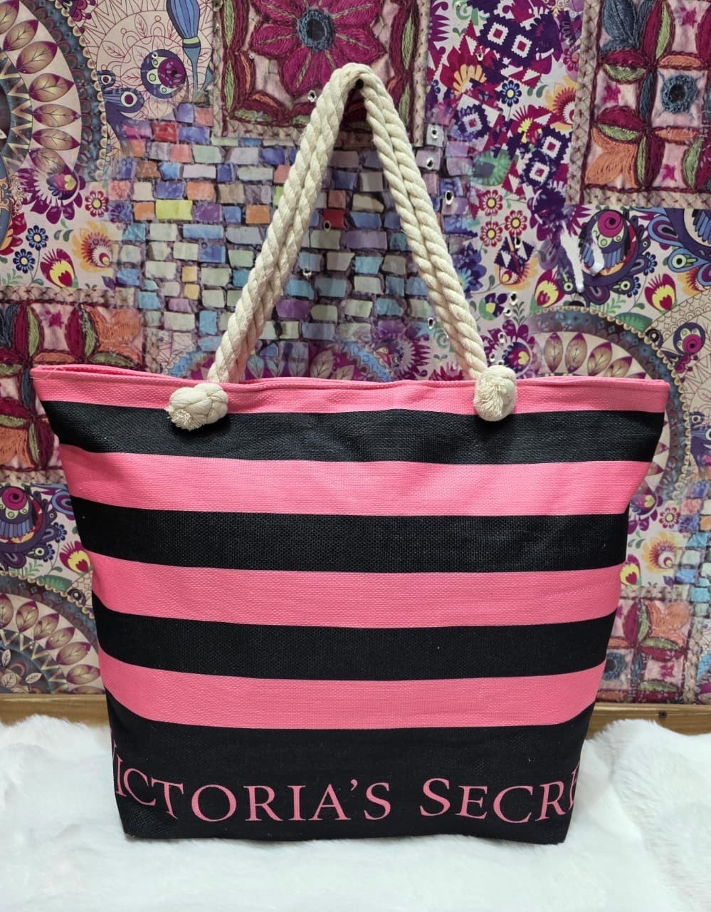 Nuevo Ingresode Hermoso Bolso de Tela Rigida Tipo Playero Impermeable - Imagen 6