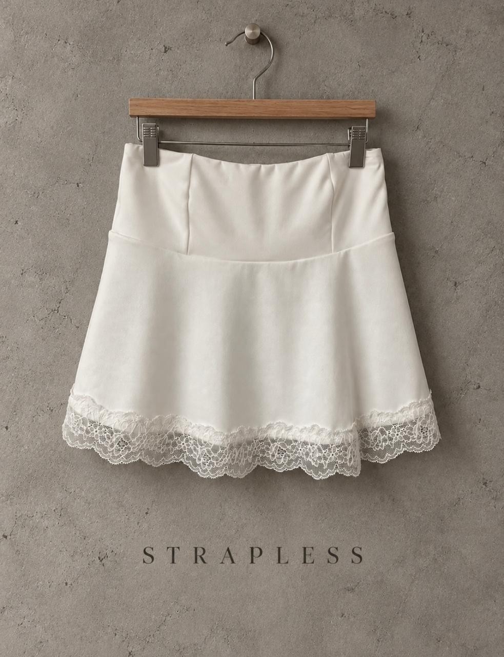 Set Strapless + Culotte Encaje - Imagen 3