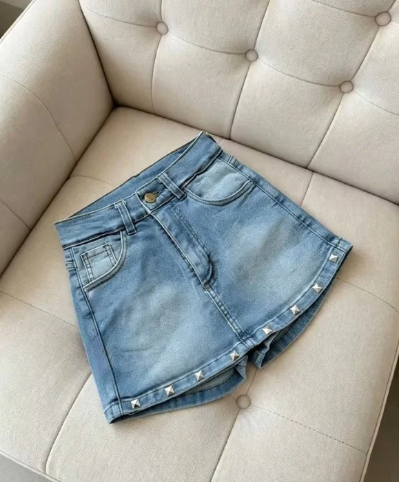 Short Pollera Elastizado (leer Descripción)