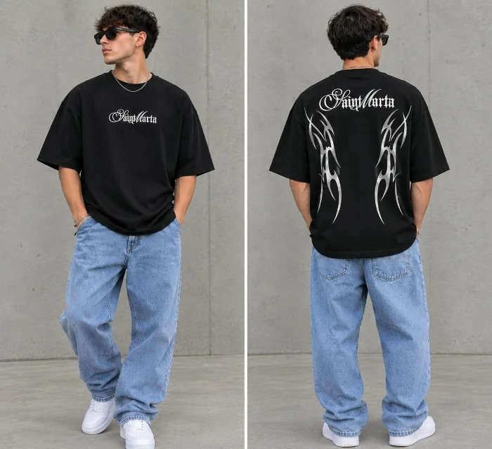 Remeras Overzice Estampadas