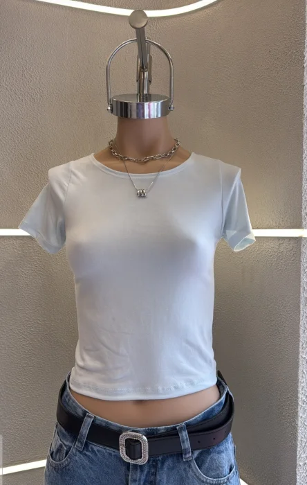 Remera Cuello Redondo Modal Soft