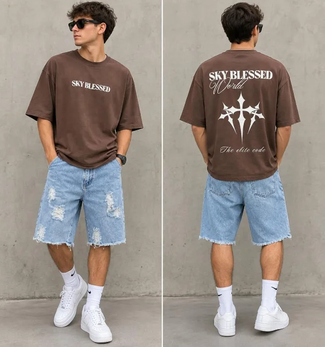 Remeras Overzice Estampadas