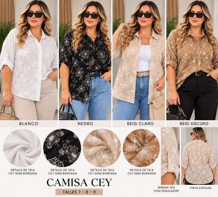 Camisa Cey Talles Especiales