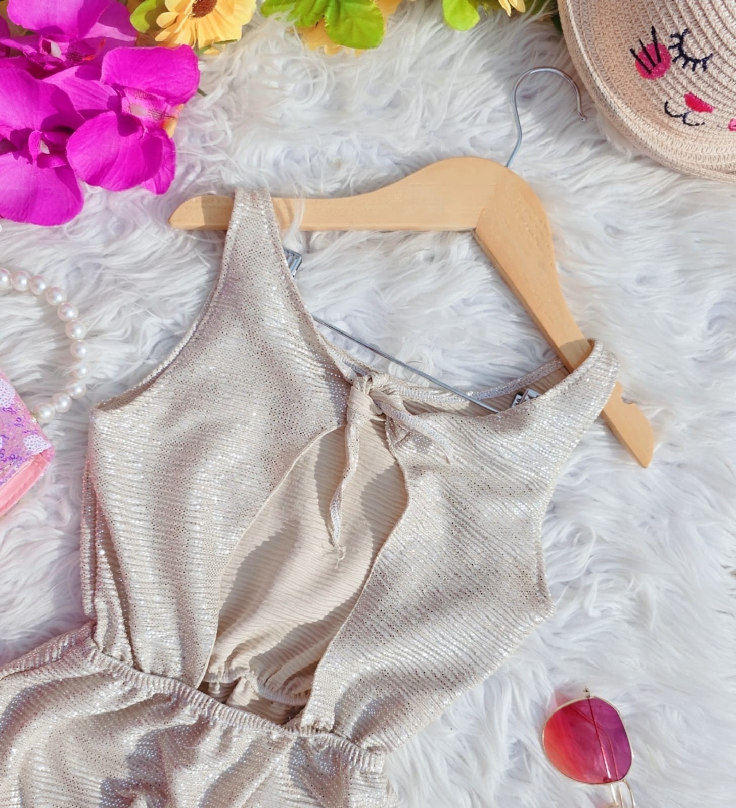 Vestido  Foil Brillo - Imagen 2