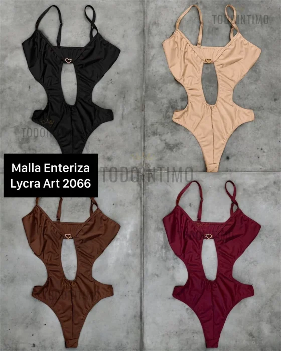 Art 2066 Trikini Malla Enteriza Lycra