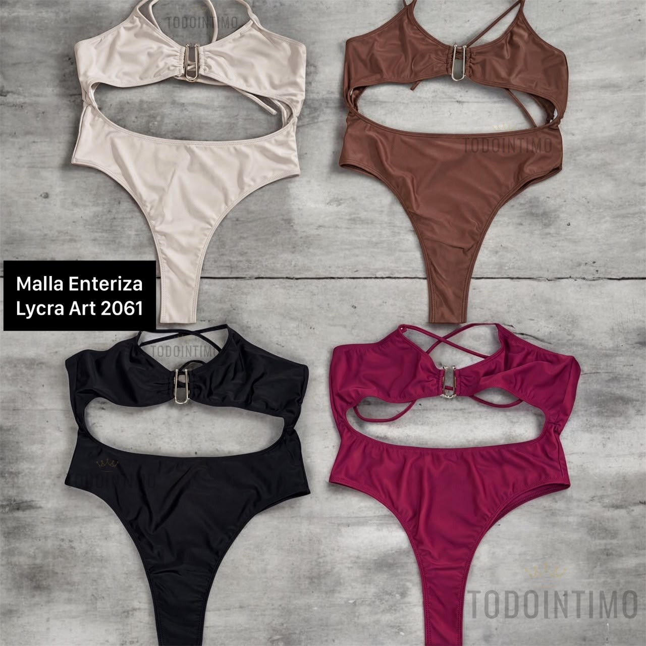 Art 2061 Malla Enteriza Lycra - Imagen 2
