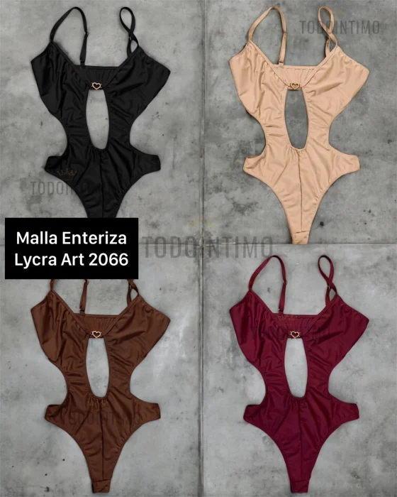 Art 2066 Trikini Malla Enteriza Lycra