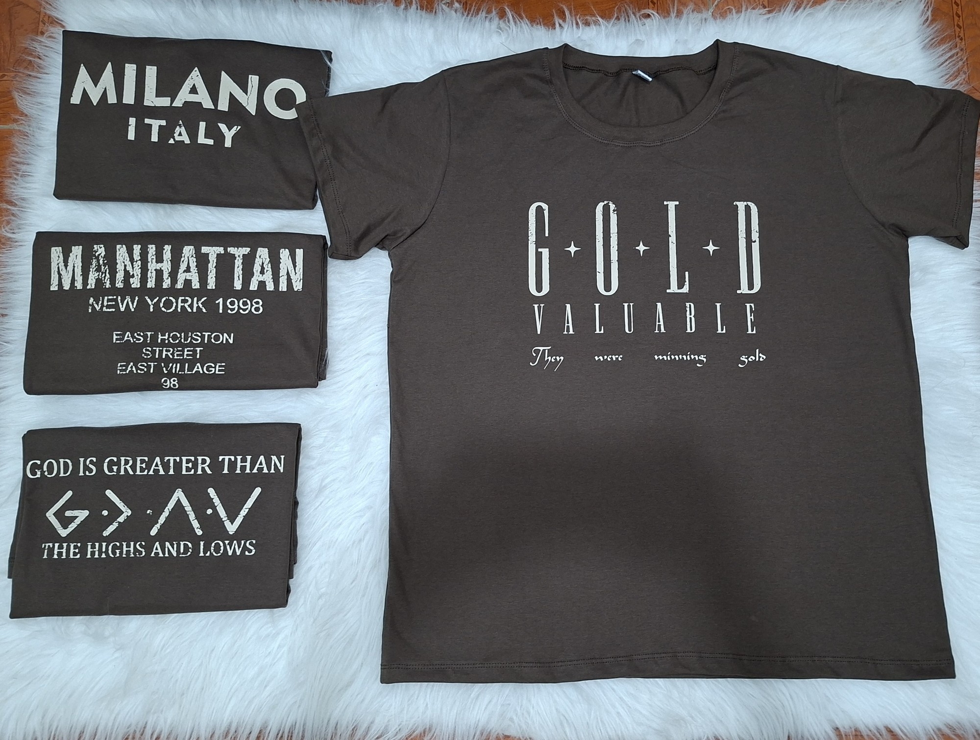 Remera Algodon Peinado - Imagen 5