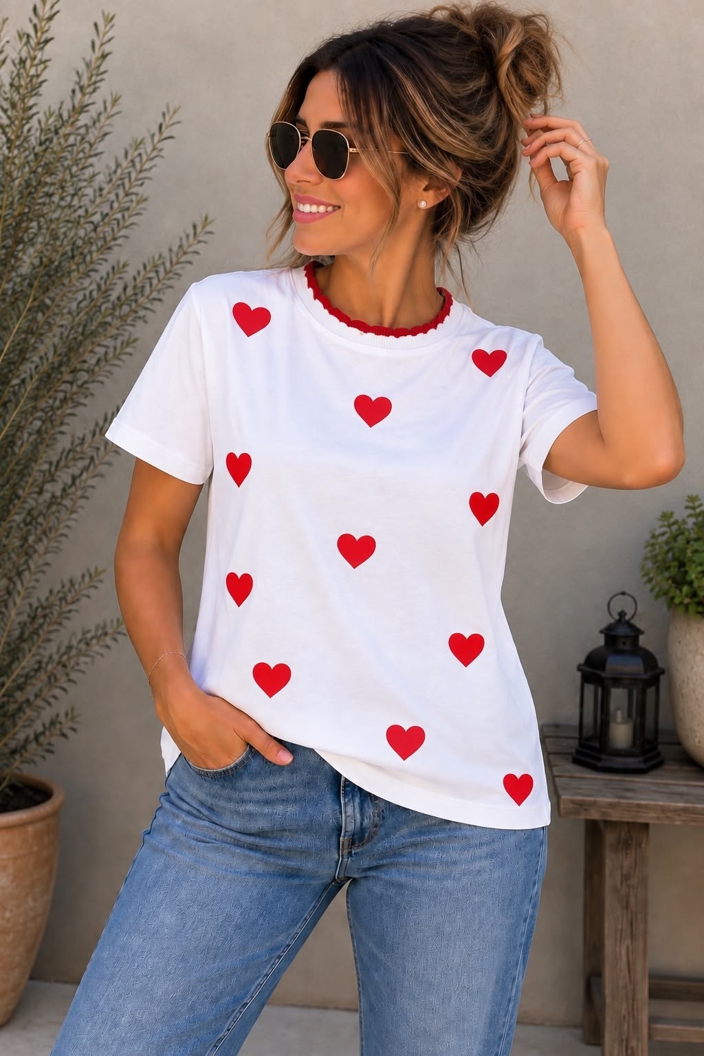 Remera Dama Cuello Hilo - Imagen 2