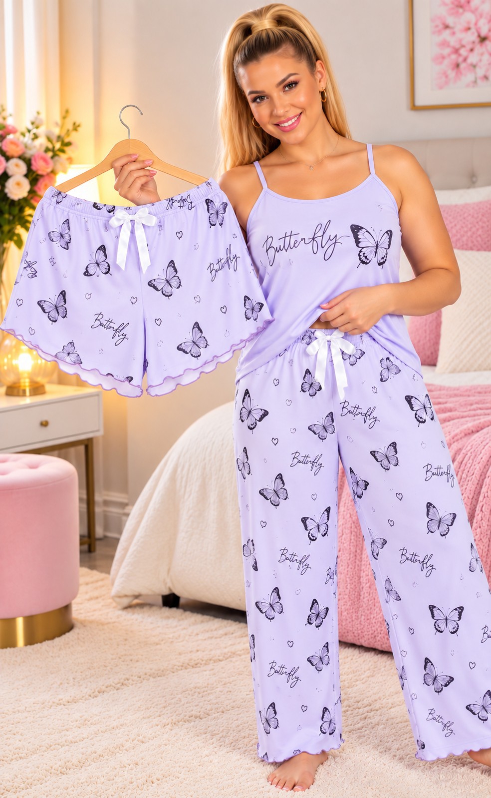 Pijamas Tres Piezas. Talles Especiales - Imagen 5