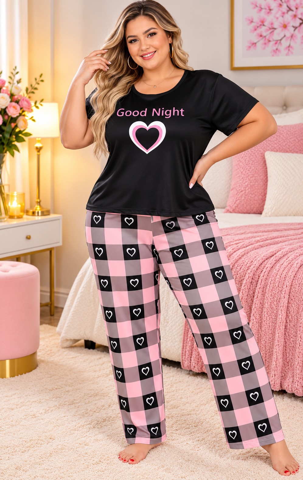 Pijama Dos Piezas. Mangas Cortas - Imagen 3