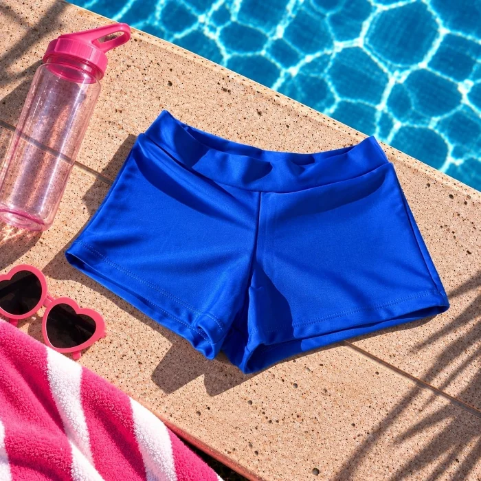 Short Juvenil Cintura Elastizada Lycra Premium