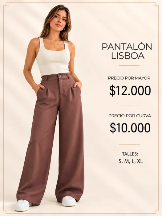 Pantalón Sastrero Lisboa