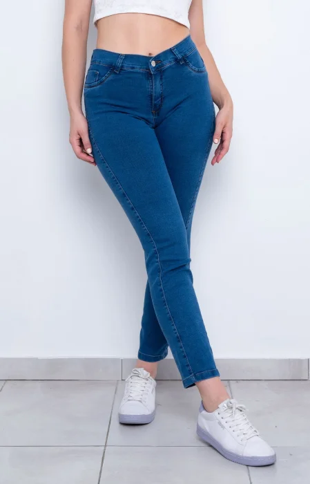 Jeans Recto Stom Liso Elastizados