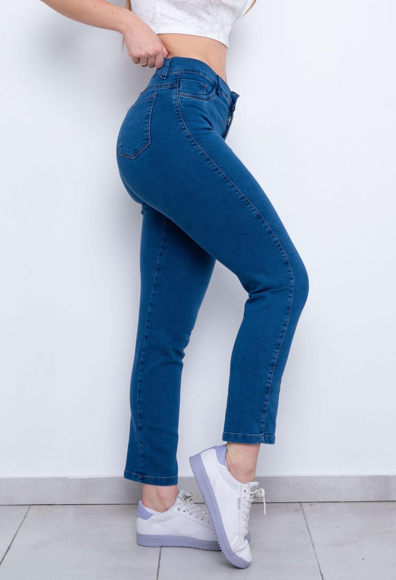 Jeans Recto Stom Liso Elastizados - Imagen 2