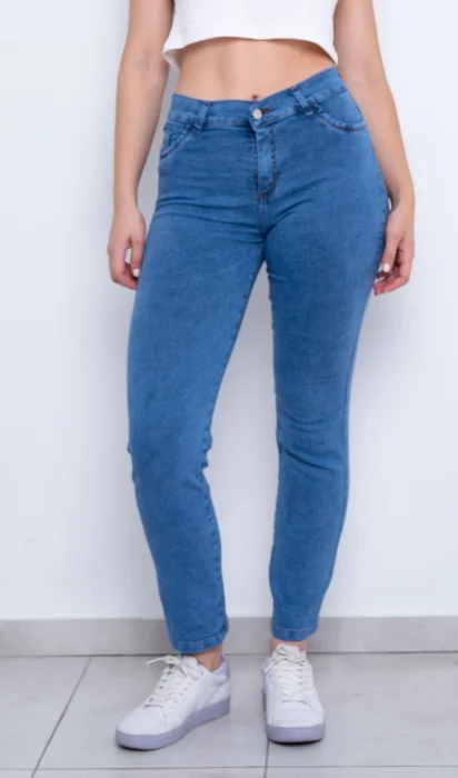 Jeans Recto Nevado Stom Elastizado