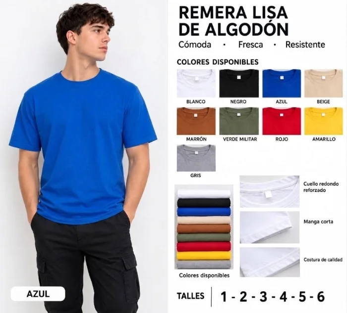 Remeras de Algodón