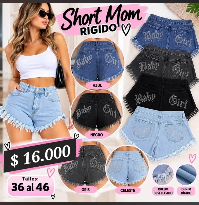 Short Jean Mom