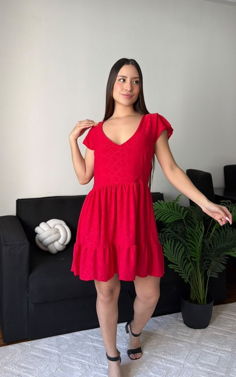 Vestido Broderi - Cielo - Imagen 6