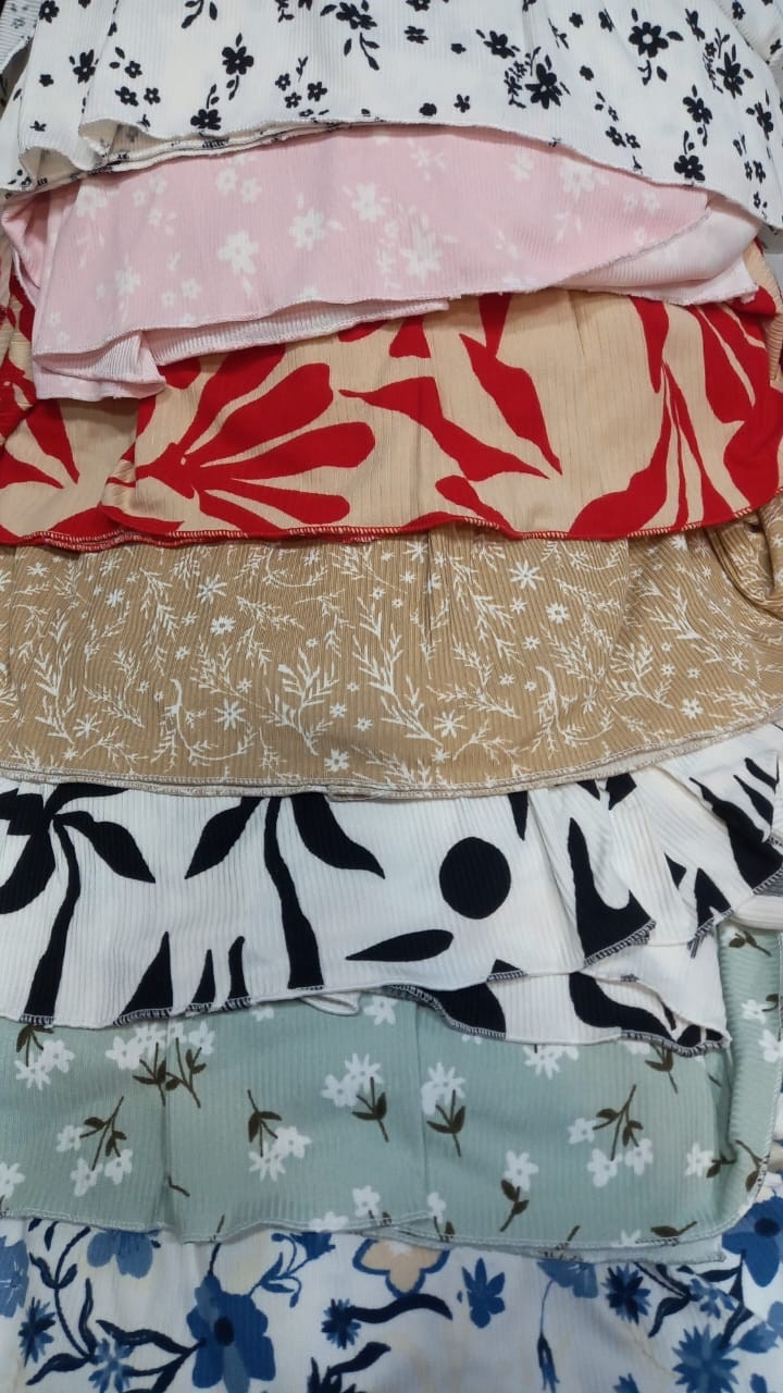 Vestidos Largos de Nena Cruzados en Morley Estampado - Imagen 3