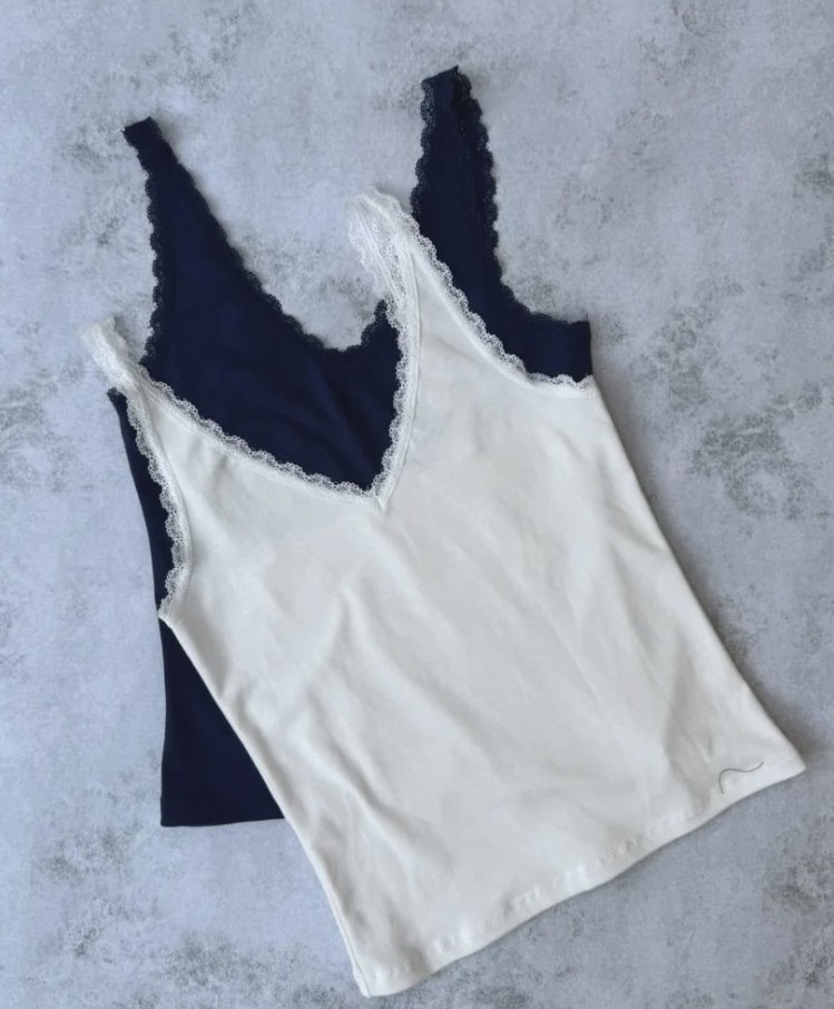 Musculosa  Juvenil  con Puntillas - Imagen 2