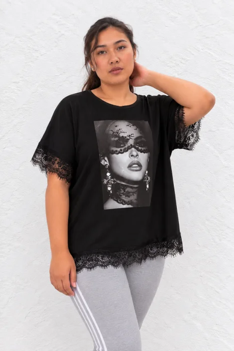 Remeras Puntillas