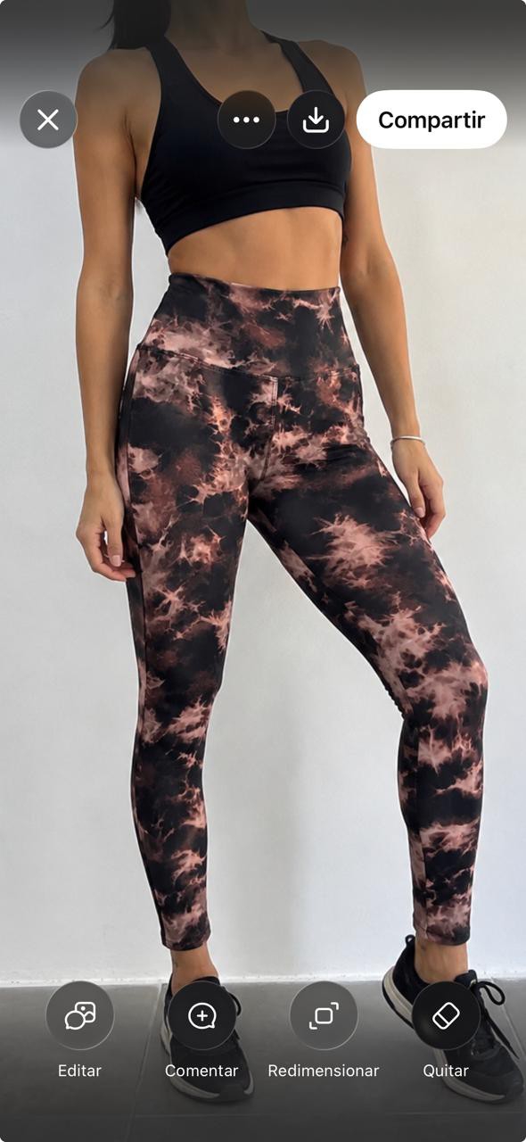 Calzas Estampadas de Lycra - Imagen 3