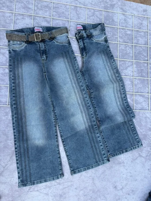 Wide-leg Semi Elastizado
