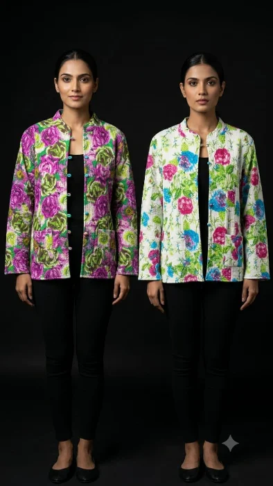 Chaqueta Hindu Reversible Talle Unico