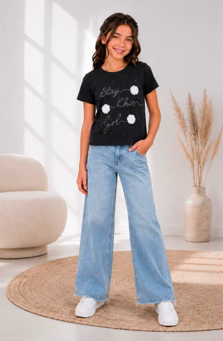 Remeras Morley con Brillos