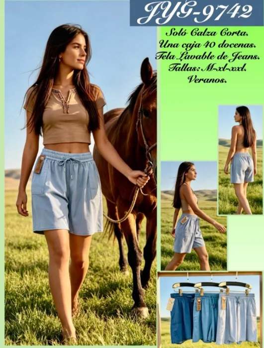 Short Jeans Mujer