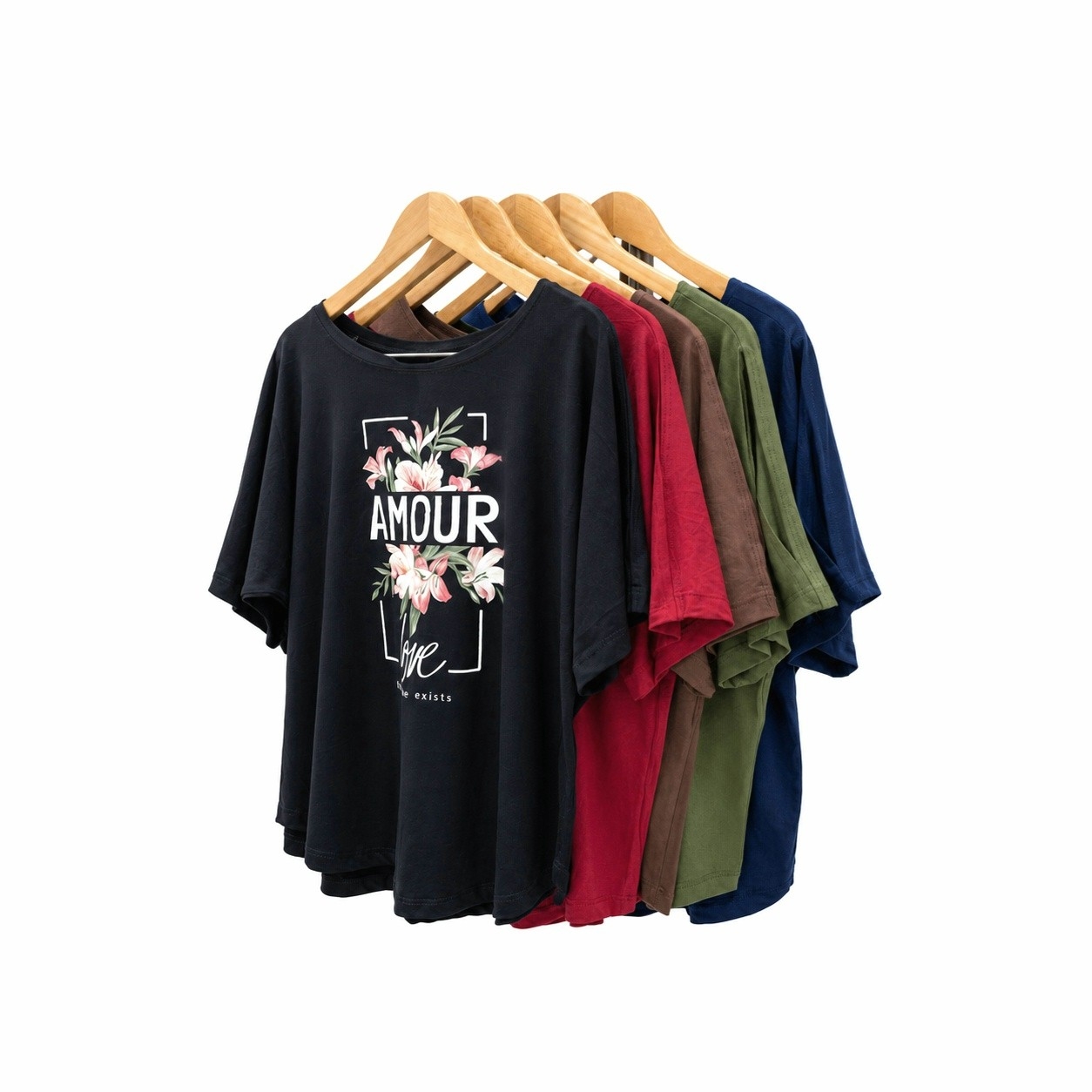 Remera de Viscosa Amour Manga Integrada con Gota - Imagen 3