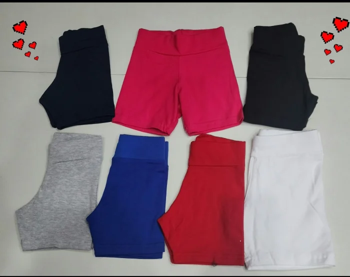 Short Liso Alg/lycra Nena
