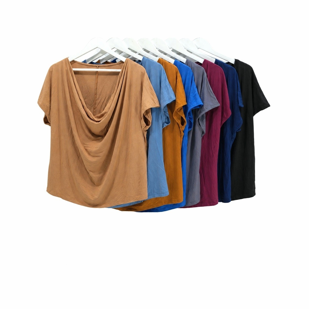 Remera de Modal Viscosa Cuello Caído - Imagen 2