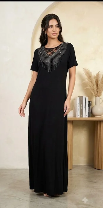 Vestido Largo Elastizado