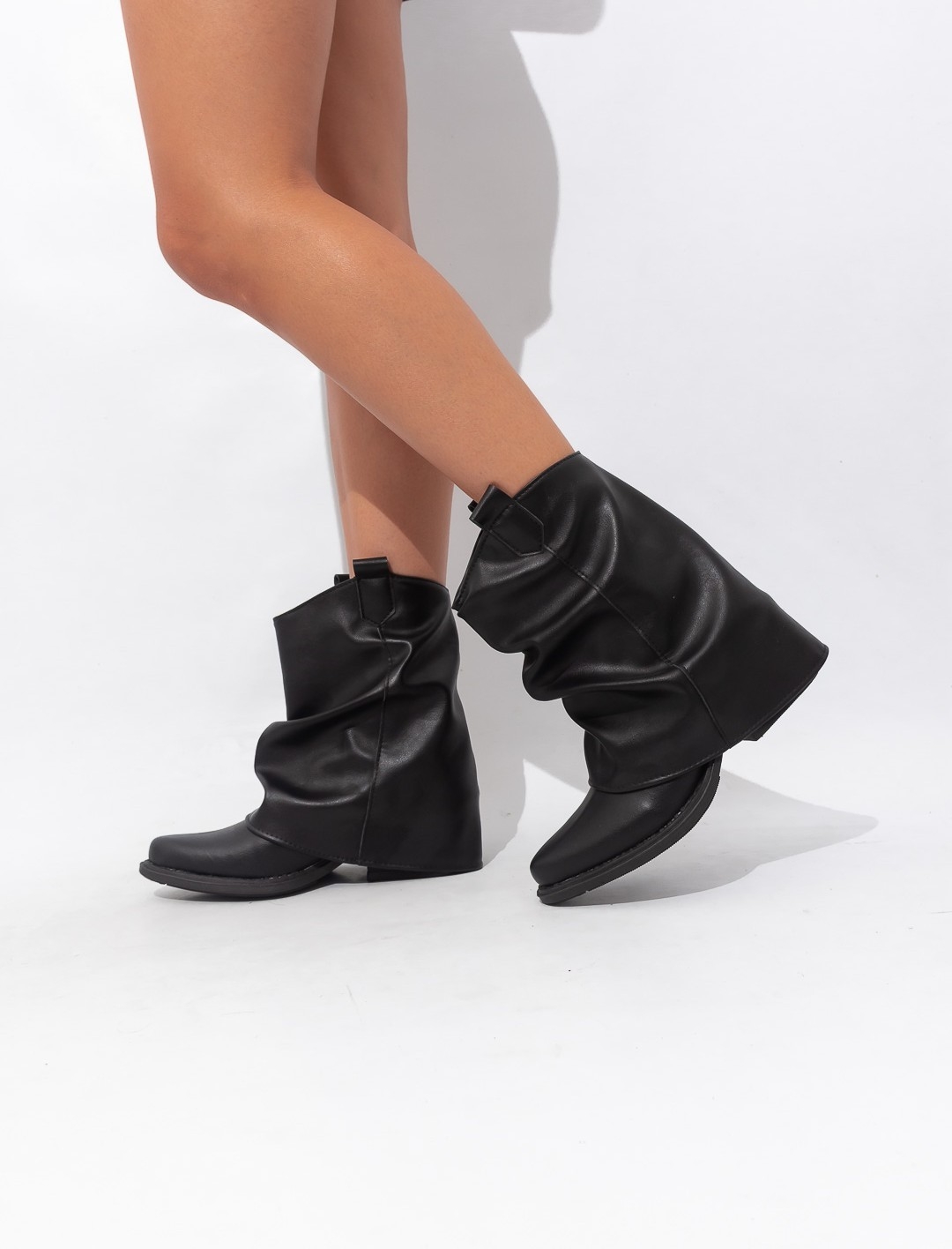 Bota Texana Volcada Caña Media Madison - Imagen 2