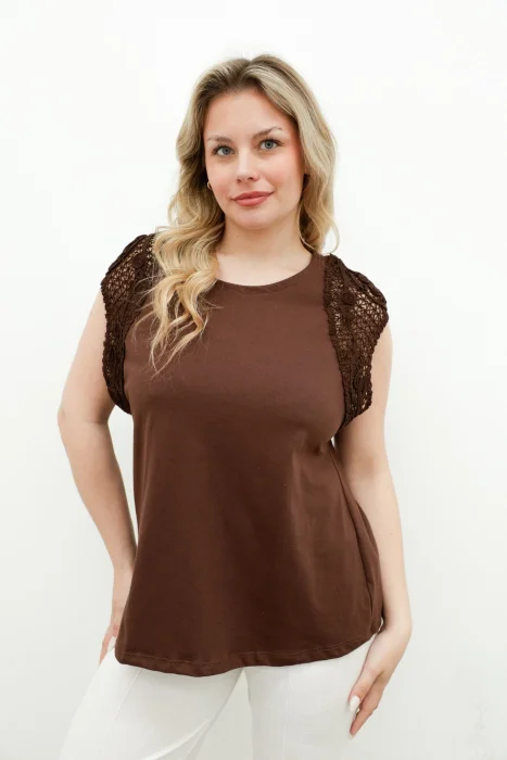 Art 1650 Cuello Crochet Algodón