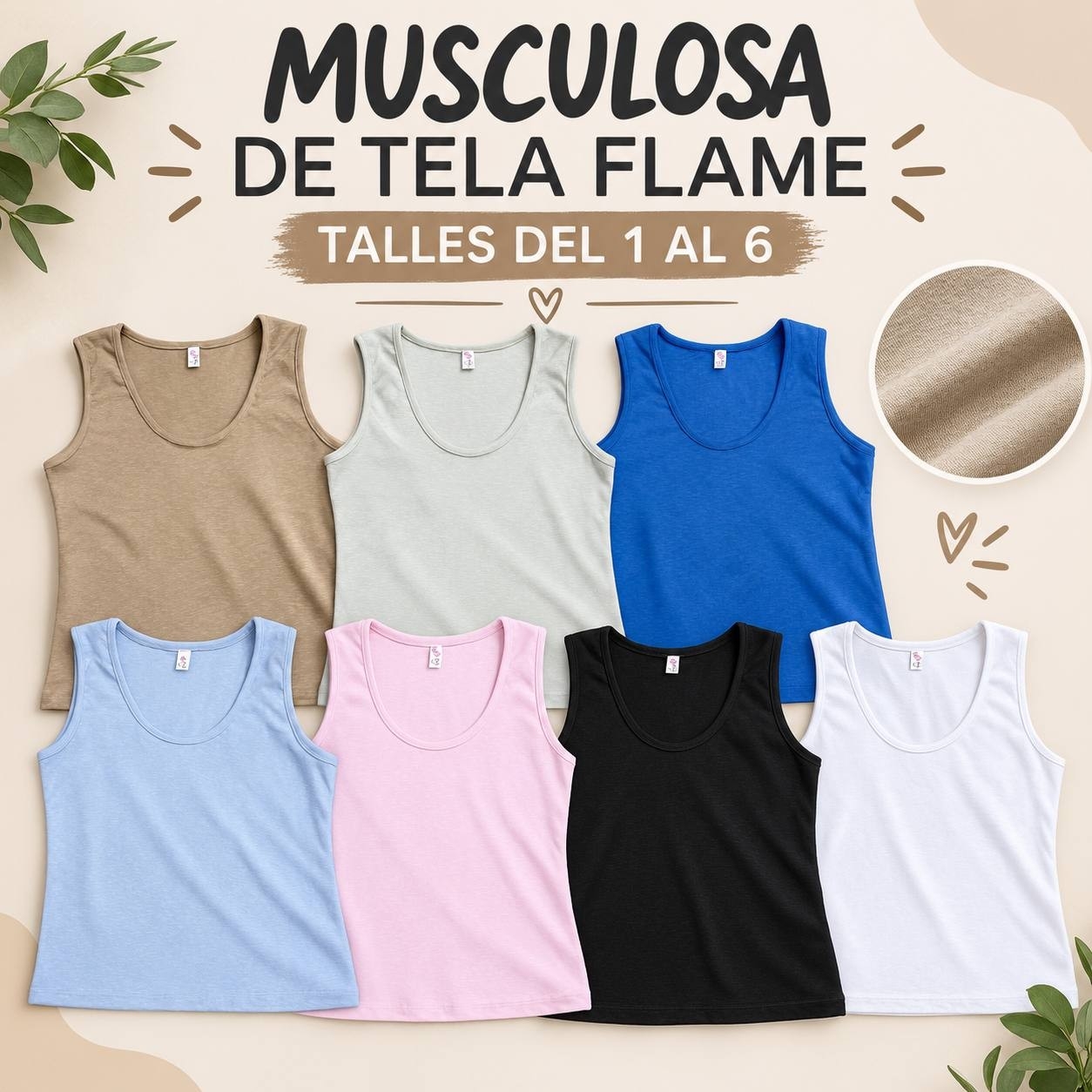 Musculosa Flame - Imagen 4