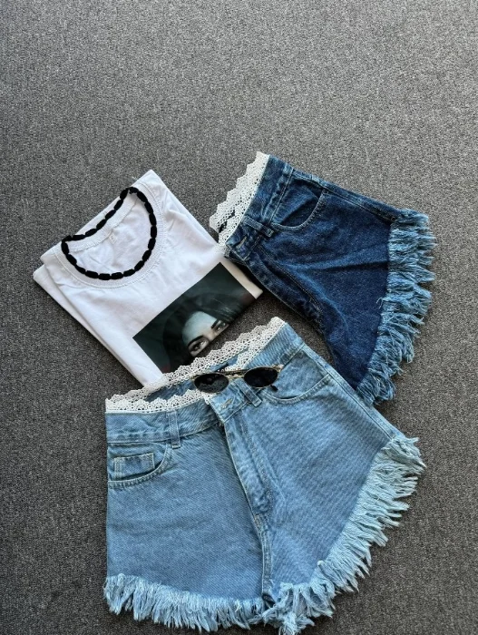 Short Jean Encaje