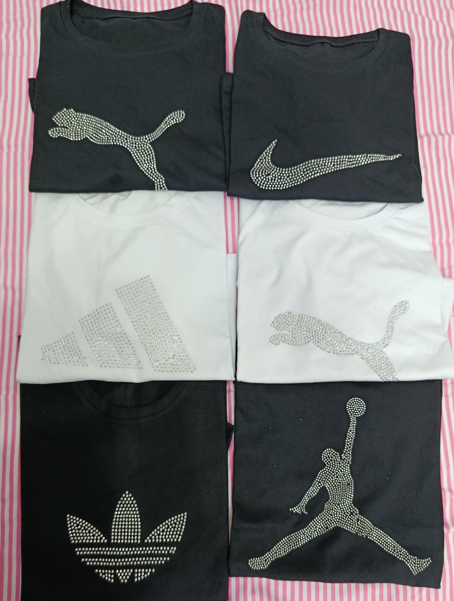 Remeras con Stras de Jersey Peinado 24/1 - Imagen 3
