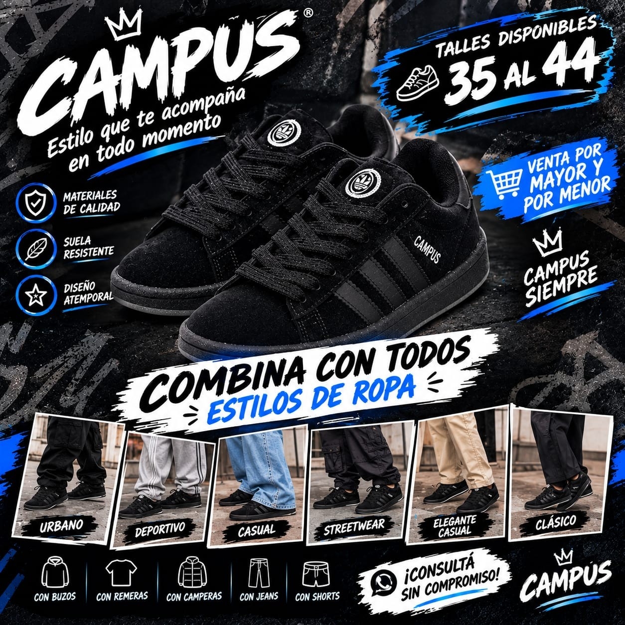 Zapatilla  Campus - Imagen 3