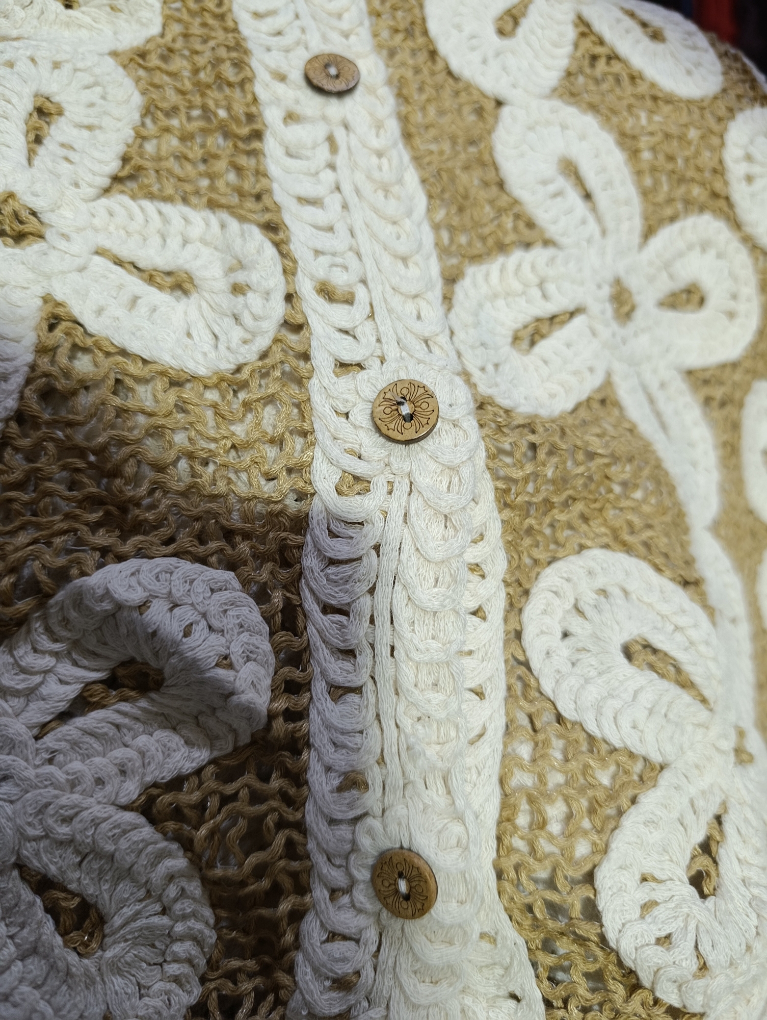 Chaleco Importado Broderie - Imagen 3
