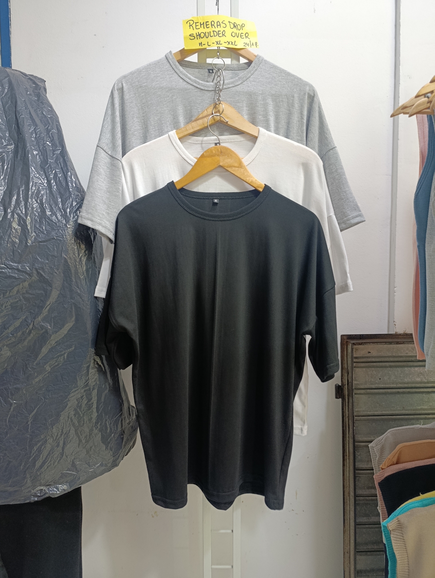 Remera Drop Shoulder Over - Imagen 3