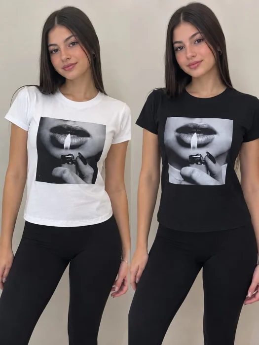 Remeras Algodón con Lycra