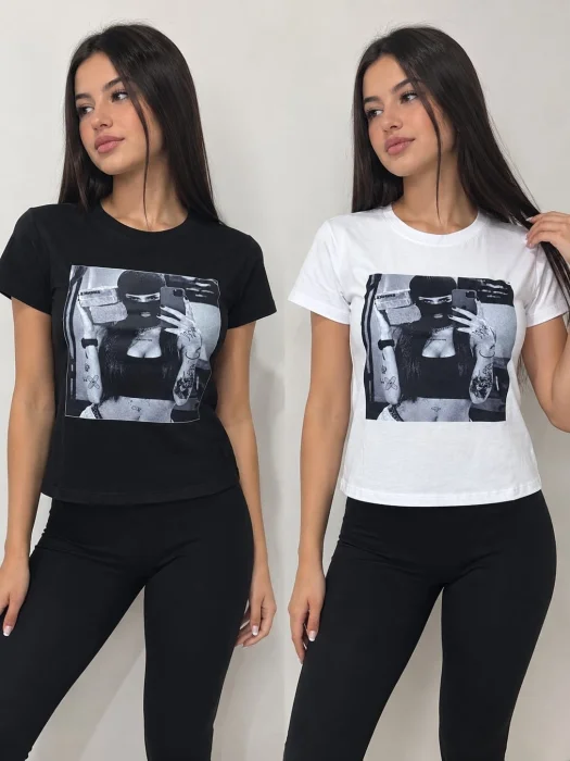 Remeras de Algodón con Lycra