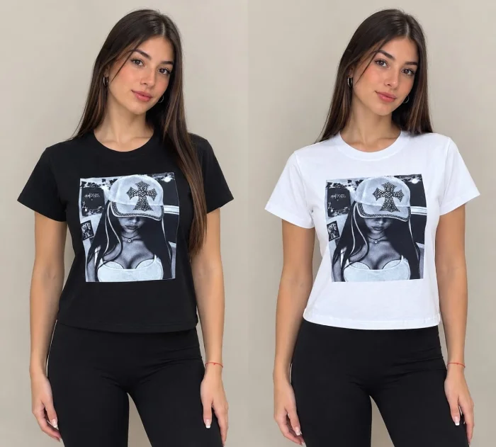Remeras Algodón con Lycra
