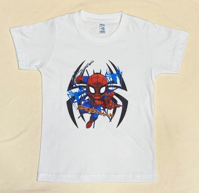Remera Estampada Algodón Premium - Niño