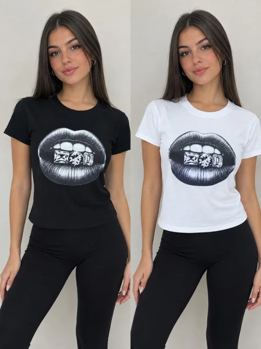 Remeras de Algodón con Lycra